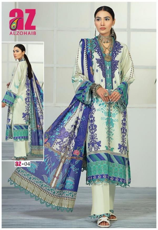 Alzohaib Zoohra Vol-01 – Karachi Dress Material